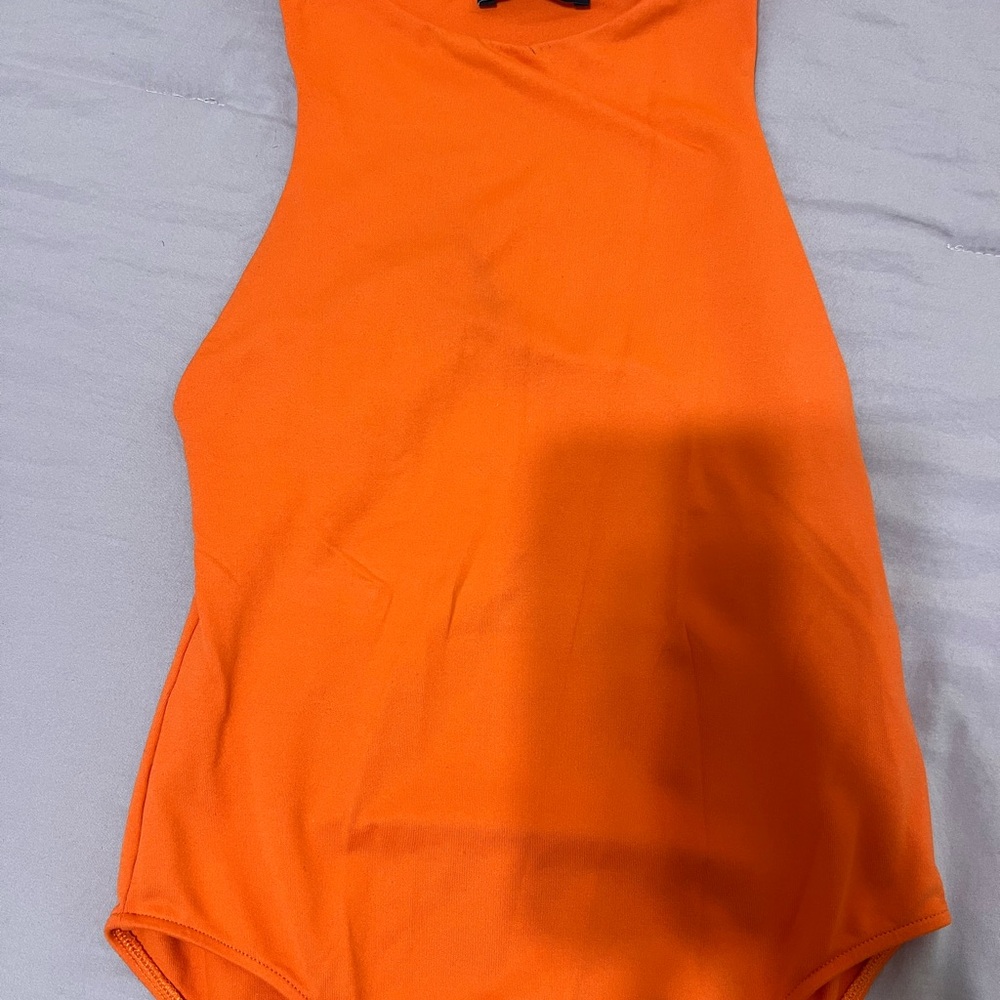 Zara Bright Orange Top